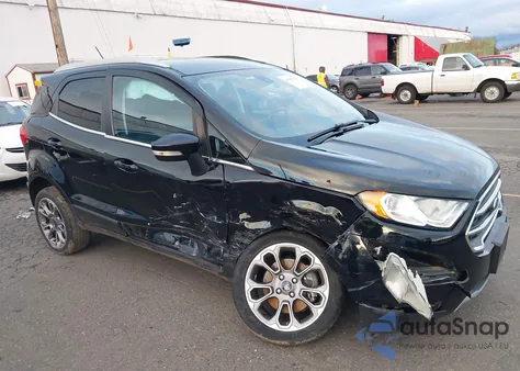 2020 Ford Ecosport Titanium z USA, uszkodzony, nr VIN MAJ6S3KL8LC362521